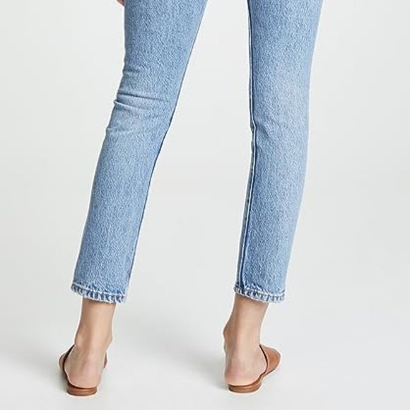 NWT Levi's 501 Womens Destructed Button Fly High Rise Skinny Jeans - Picture 4 of 4